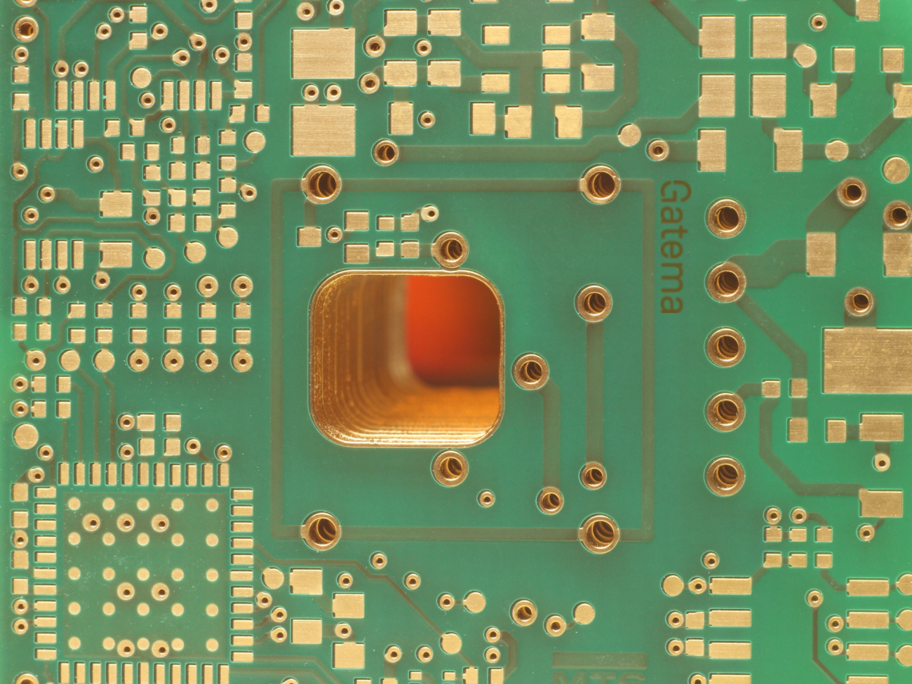 Microvias in printed circuit boards